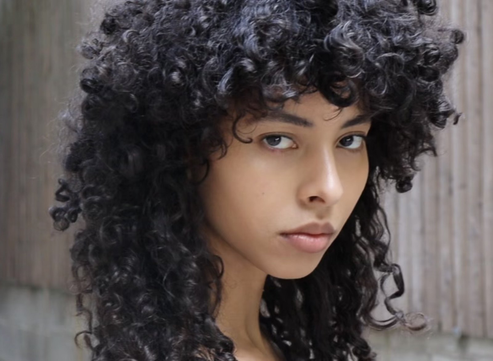 Digital — fresh head shot, natural curls